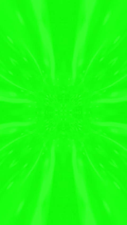 Green Screen Abstract Kaleidoscope Motion Background Loop Stock Footage 331500481