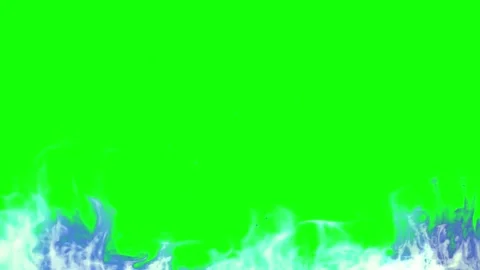 Green screen with abstract light streaks and blurred background Stock Footage 334352893