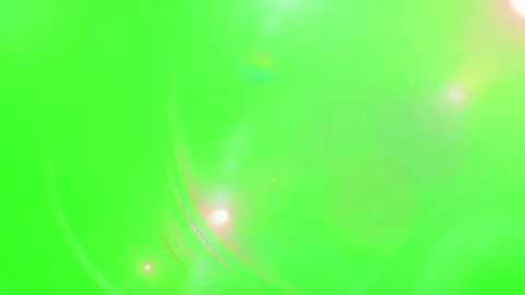 Green screen with abstract light streaks and blurred background Stock-Footage 336718743