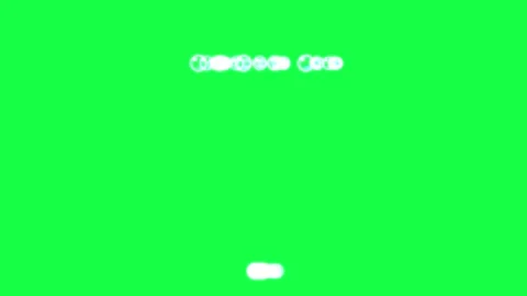 Green Screen Abstract Shapes Transitioning with Subtle Digital Glitch Effec.. Stock Footage 345620144