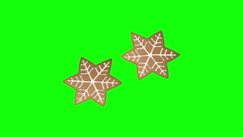 Green Screen and Snow on Green Screen Background Horizontal 16:9 Video stock 339444287