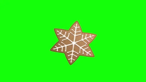 Green Screen and Snow on Green Screen Background Horizontal 16:9 Stock Footage 339444301