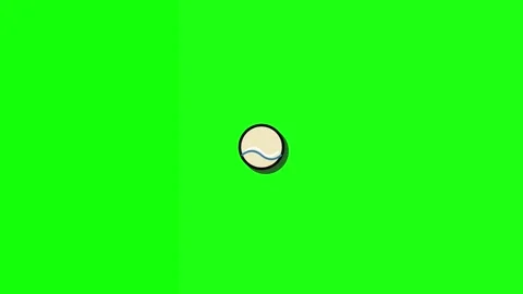 Green Screen Animated Cursor Graphic Overlay Stock Footage 335032546