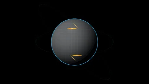 Green Screen Animated Network Globe Graphic Overlay Video stock 335151066