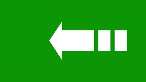 Green screen arrow animated chromakey elements layers expression scene design Stock Footage 314068113