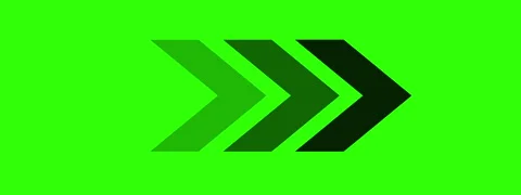 Green Screen Arrow Animation Video Stock Footage 302456514