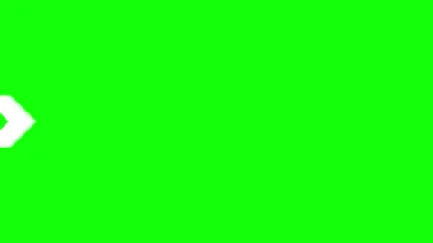 Green Screen Arrow Black Video stock 342789140
