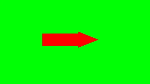 Green screen arrow 動画素材 333327895
