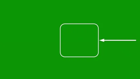 Green screen arrow pointing to right left side up animated chromakey movement Stock Footage 314068193