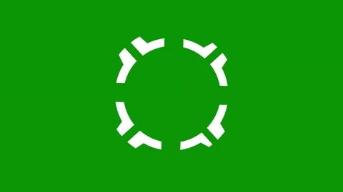 Green screen background bird flying the sky circle arrows center animated Видео 314067805