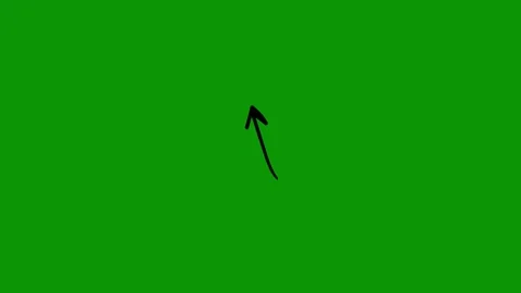 Green screen background black arrow animated chromakey background backgrounds Stock Footage 314067088