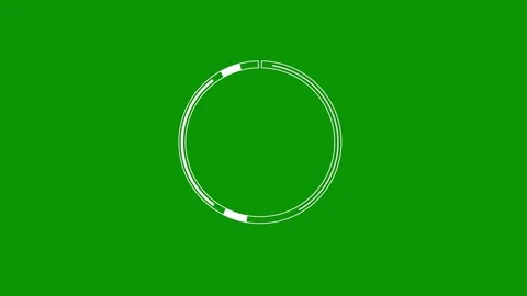 Green screen background circle animated chromakey background cartoonish emotion Stock Footage 314067790