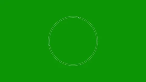 Green screen background circle the middle animated chromakey background Stock Footage 314067791