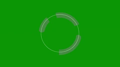 Green screen background circle the middle animated chromakey background Stock Footage 314067797