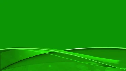 Green screen background curved curve abstract wavy lines animated chromakey Stock Footage 314066768