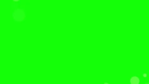 Green screen background with floating bubbles Stock Footage 338177522