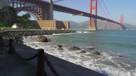 Green Screen Background - Golden Gate Bridge Video stock 169763478