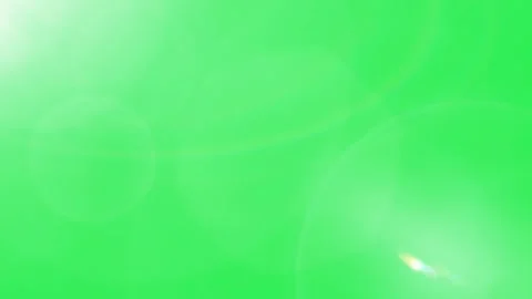 Green screen background with lens flares Stock Footage 338217285