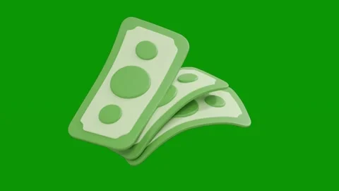 Green screen background pair remotes dice object the middle animated chromakey Stock Footage 314067353