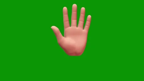 Green screen background person ' s hand animated chromakey background Stock Footage 314067090