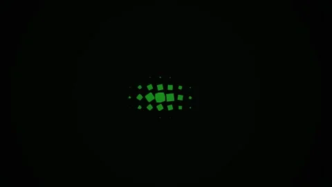 Green screen background with pixelated effect. Stock Footage 334886278