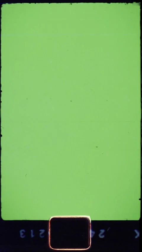 Green screen background plates with light leaks and film grain Stock Footage 317650211