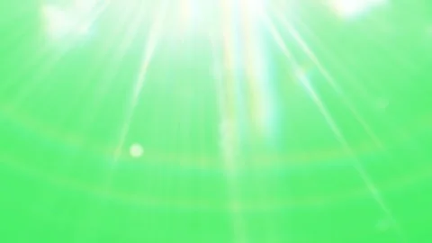 Green screen background with shining sun rays Stock Footage 338221546