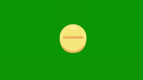 Green screen background smiley face an egg yellow animated chromakey background Stock Footage 314067317