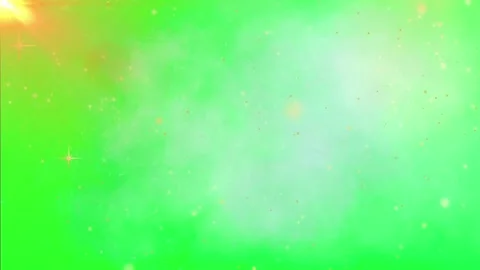 Green screen background with sparkling particles Видео 338222223