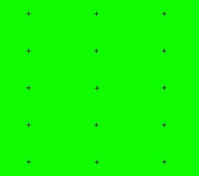 Green screen background VFX motion tracking markers. Abstract concept video イラスト素材