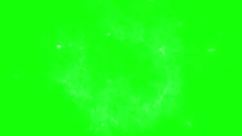 Green screen background with white flickering light effects Vídeo Stock 338175721