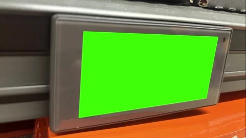 Green Screen Bar Code Food Code on Shelf Vídeo Stock 336960929