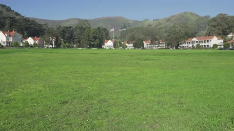 Green Screen BG - Fort Baker Lawn Video stock 169763480