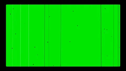 A green screen with black background and animated chromakey background frame Stock Footage 345496384