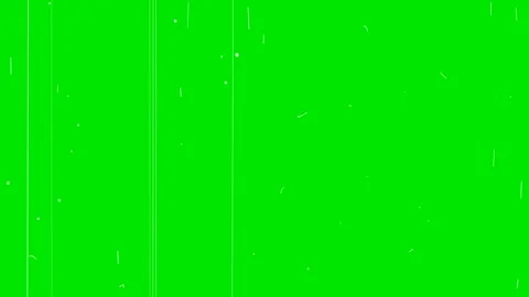 A green screen with black background and rain falling down on it stars space Stock Footage 345496389