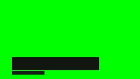 Green Screen with Black Graphic Element Stock Footage 340438745