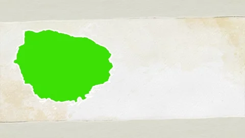 Green Screen Brush Stroke Frame with Wat... | Stock Video | Pond5