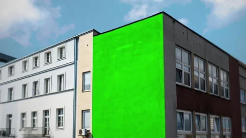 Green Screen Building Wall Panel Tilt Up... | Stock Video | Pond5