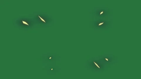 A green screen with bunch of fireworks and background red yellow explosion Stock Footage 335681405