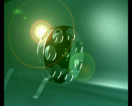 Green screen camera role Stock Footage 562520