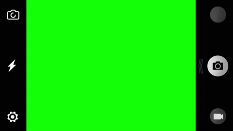 Green screen on the Camera Screen. Stati... | Stock Video | Pond5