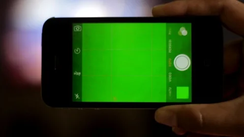 Green Screen Cell Phone Stock Footage 107721292