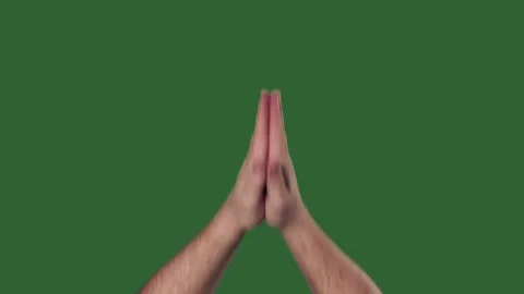 Green screen. Chromakey. Two man hands fingering. Stock Footage 106283658