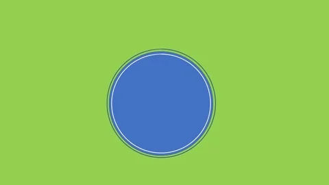 Green screen circle animation Stock Footage 296014333