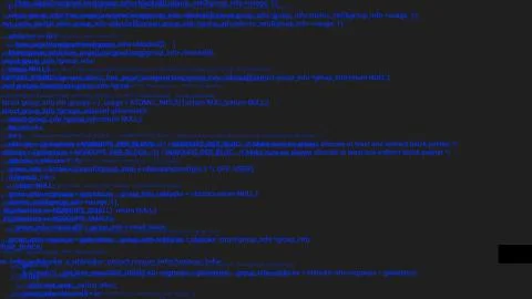 Green screen coding hacker concept animation with glitch. Stock Illustration