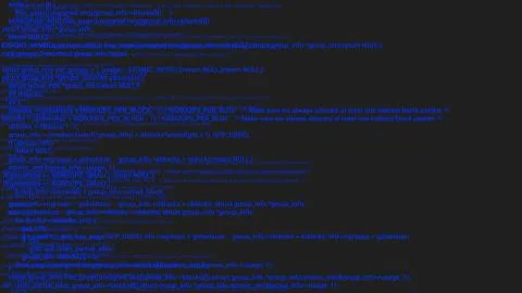 Green screen coding hacker concept animation with glitch. Stock Illustration