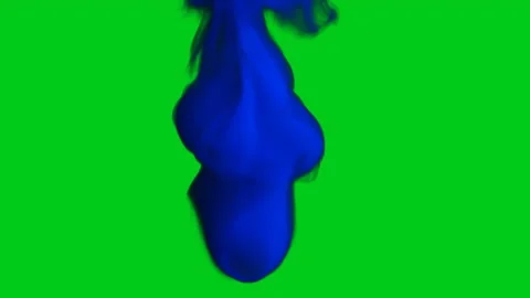 Green Screen Color Smoke Video stock 140834892