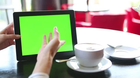 Green screen computer agreement Vídeo Stock 45866022