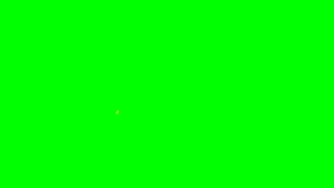 Green screen | croma key animation fraction of a circle Stock Footage 198164442