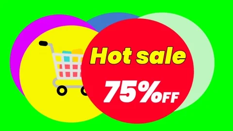 Green screen | croma key HOT SALE 75 OFF With floating background Stock Footage 198717359